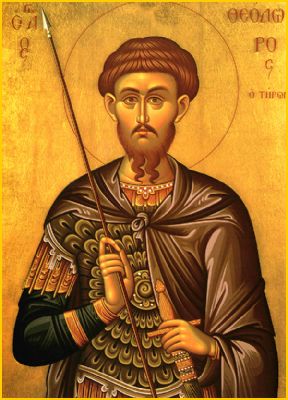 Icon of St. Theodore the Recruit