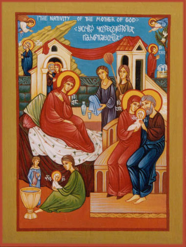 Icon of Nativity of the Theotokos